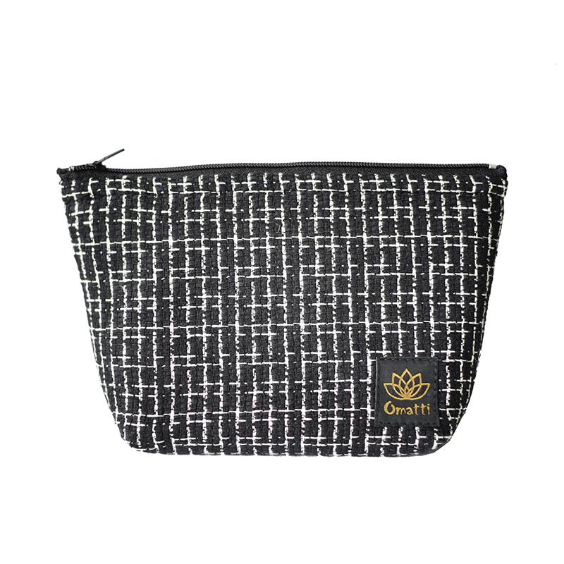 [CM0117] Black Zen Cosmetic Bag