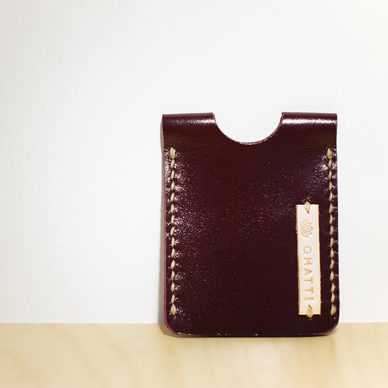 [LC0007] Brown Leather Card Holder