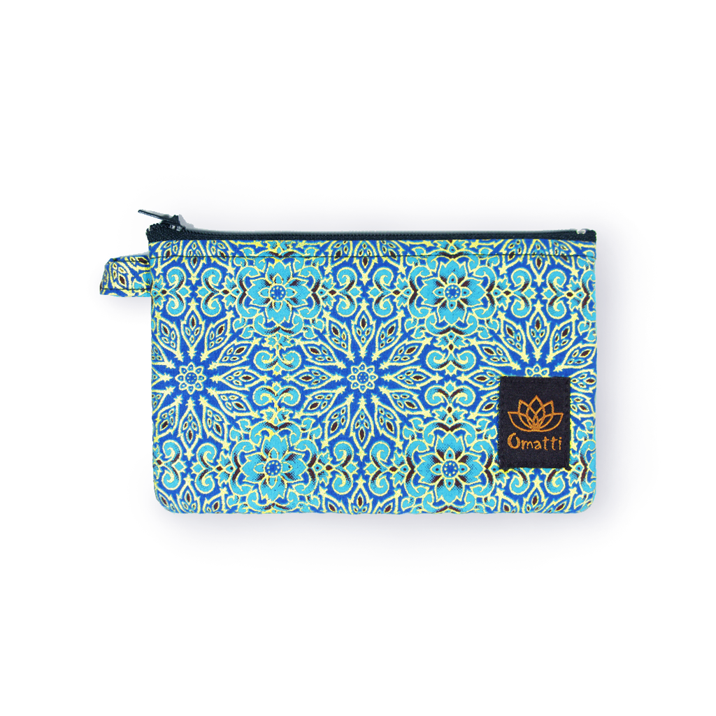 [CPS019] Blue Solar Purse Small