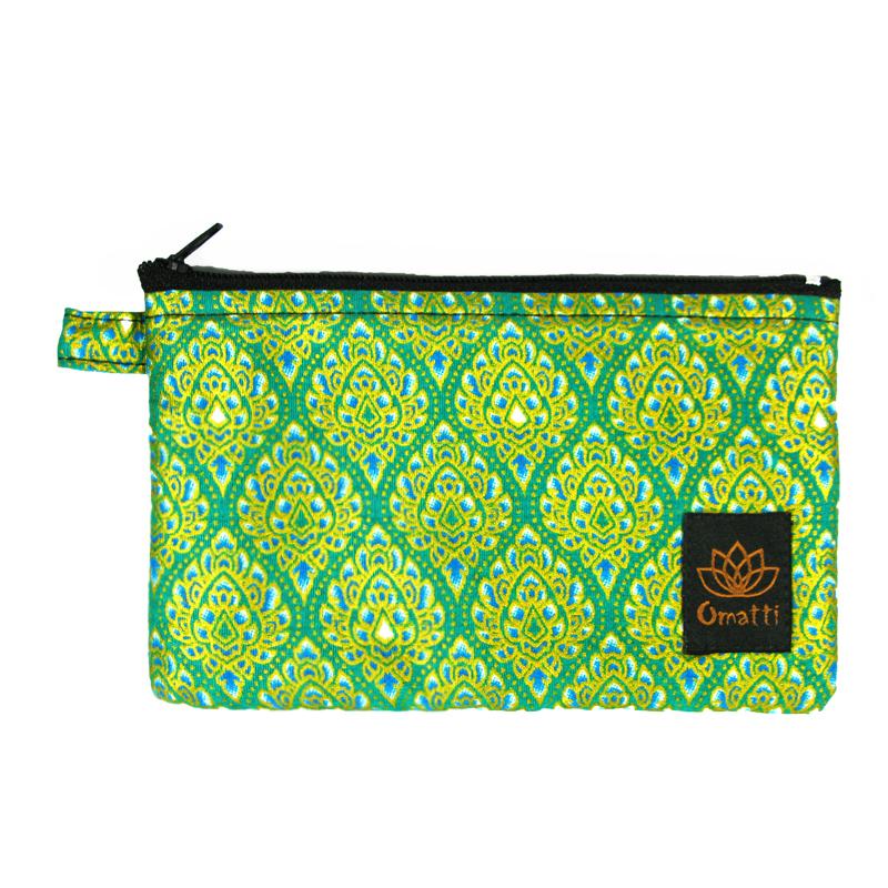 [CPS017] Green Lotus Purse Small