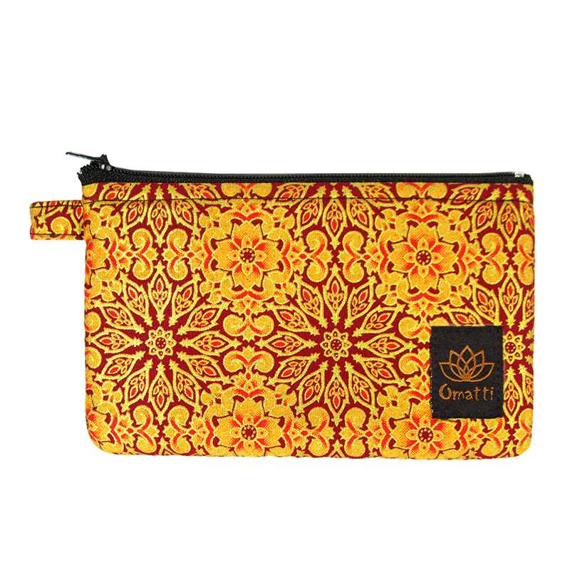 [CPS003] Orange Solar Purse Small