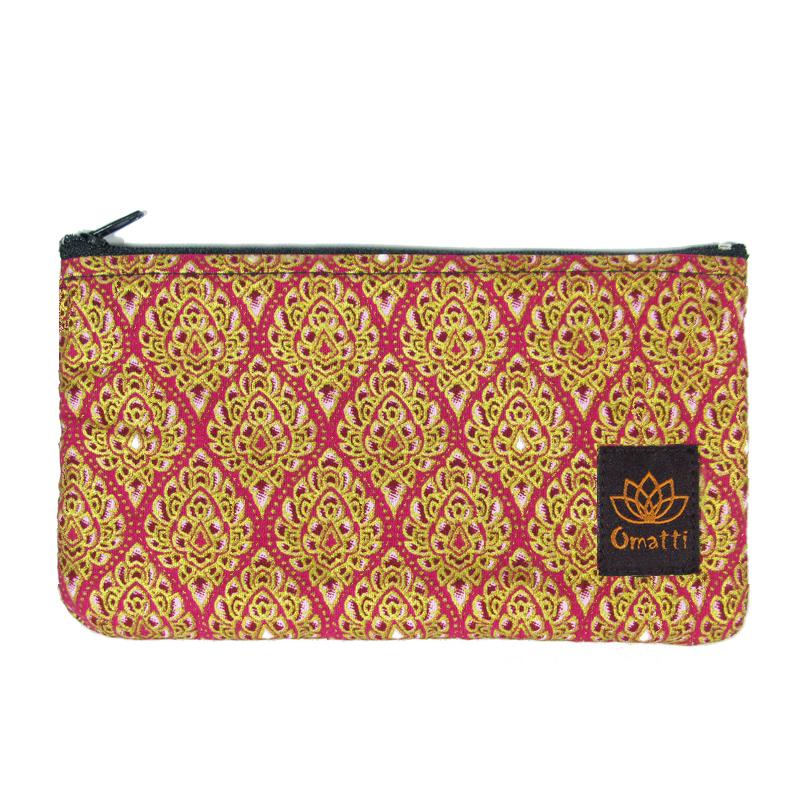 [CPL018] Purple Lotus Purse Large